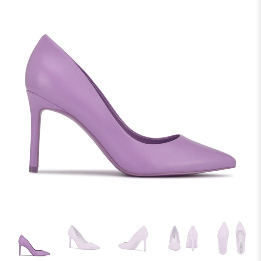 NIB Lilac Nine West Ezra Pumps